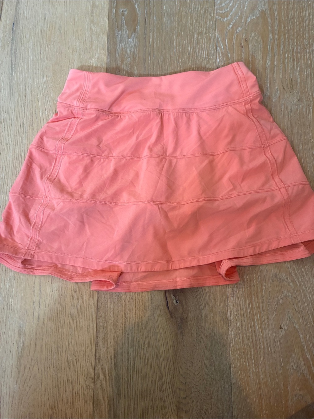 lululemon athletica Coral Pink Athletic Skort